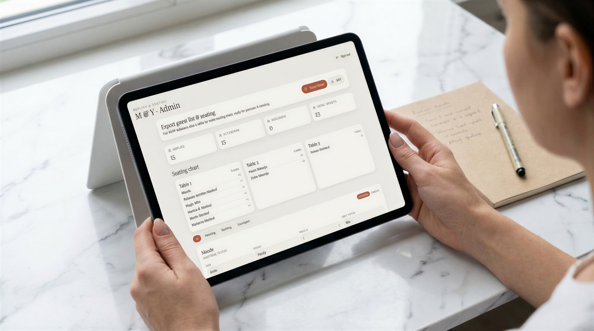 Effortless table planning