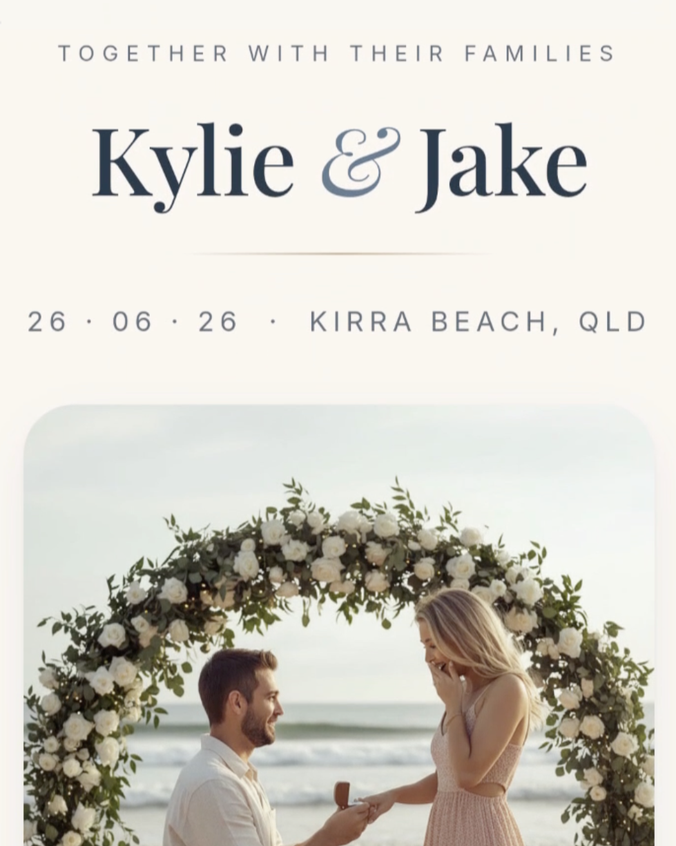 Coastal Linen layout preview